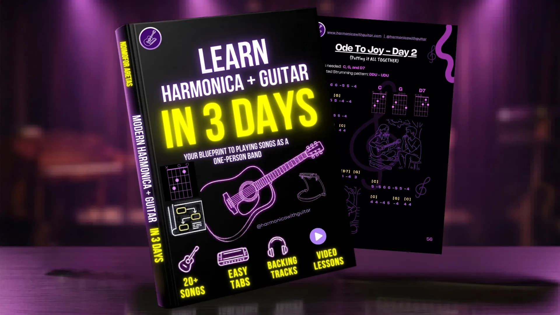 Harmonica With Guitar โ story